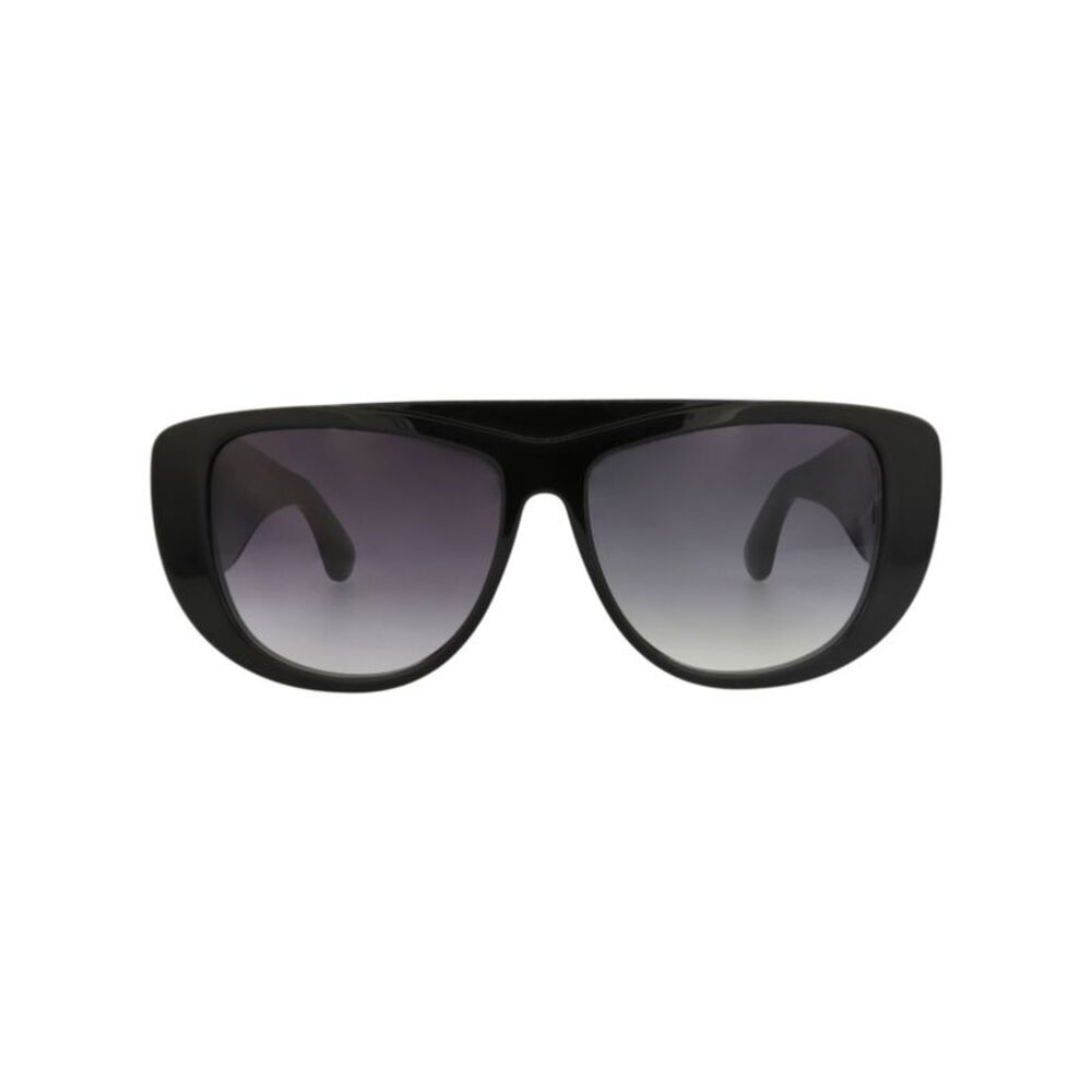 Alaia Shield-Frame Acetate Sunglasses Black Womens